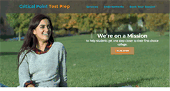 Desktop Screenshot of criticalpointprep.com